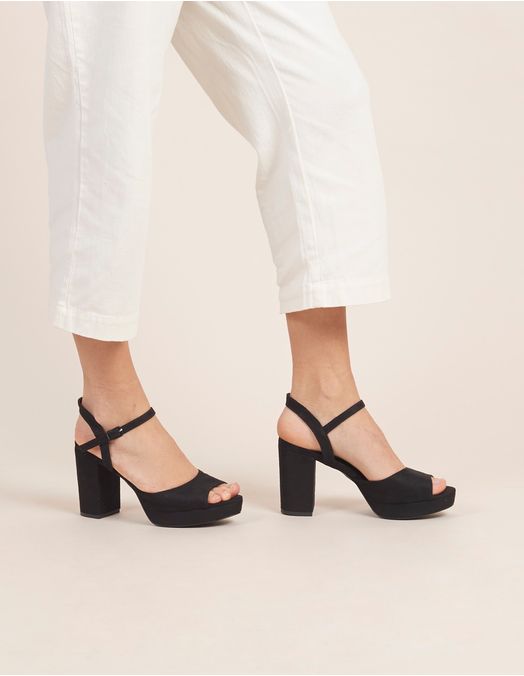 meia pata salto grosso baixo