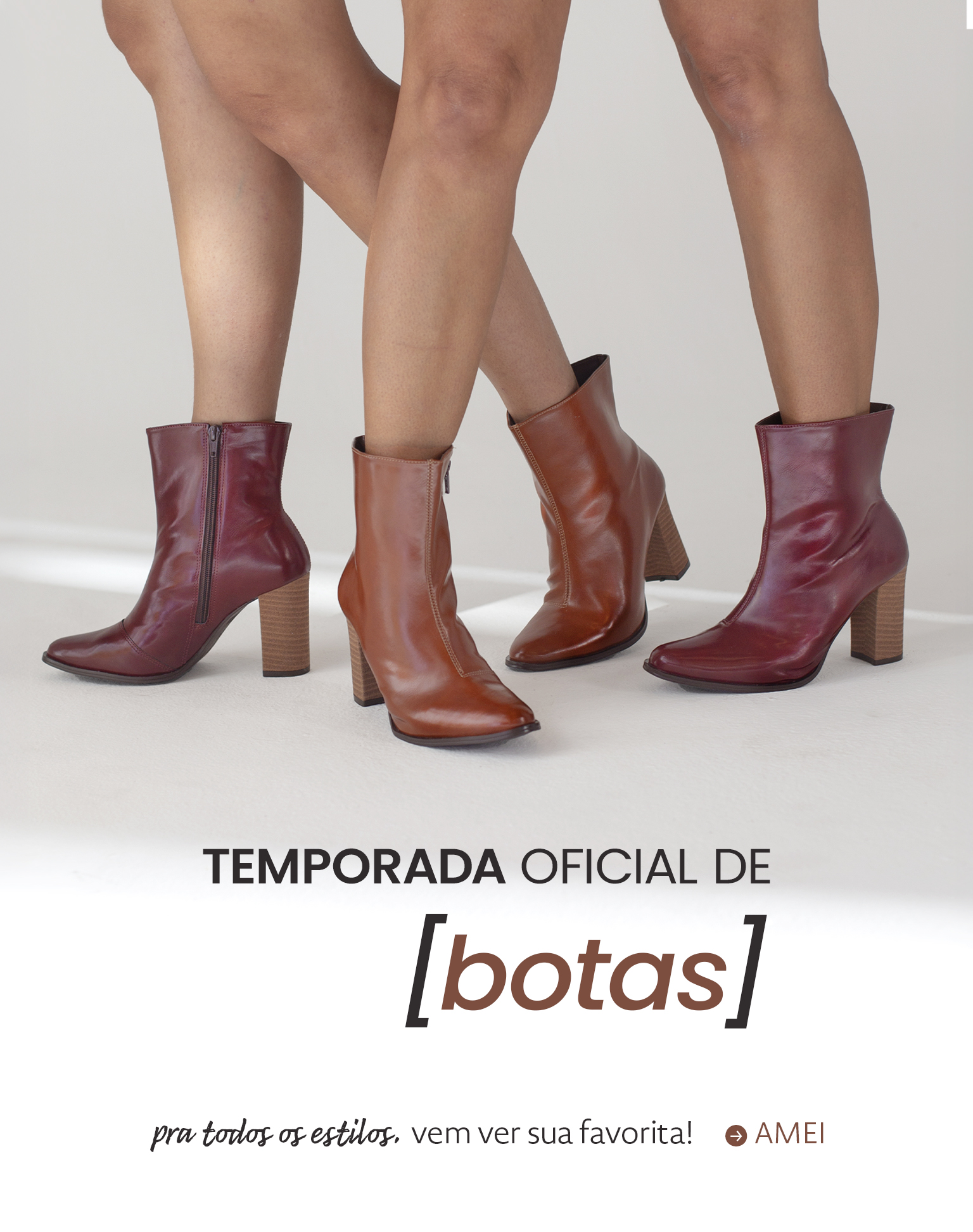 Botas femininas inverno 25