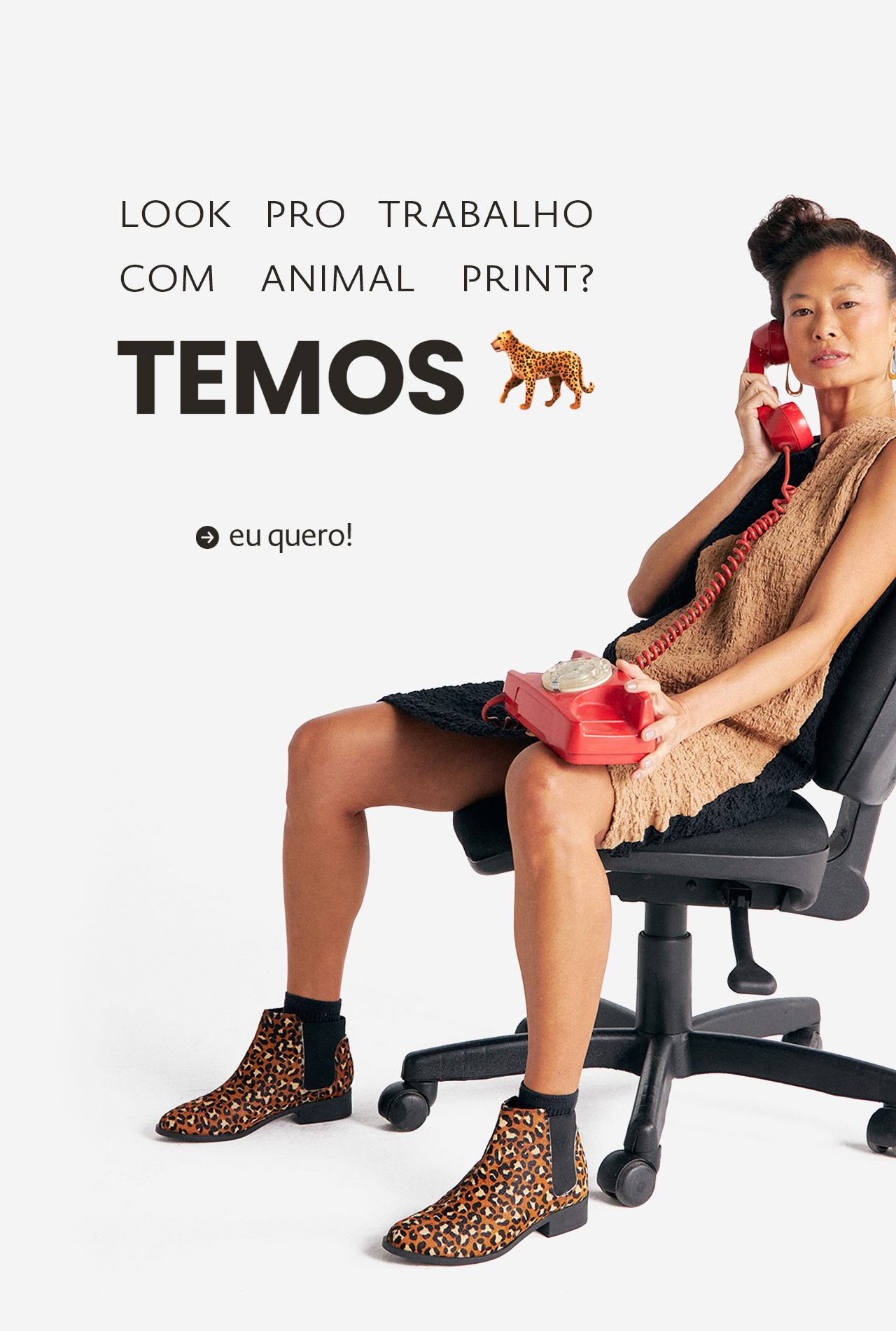 Leve todo dia - Animal print