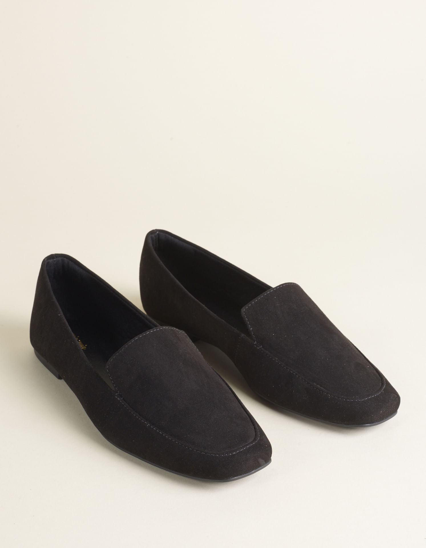 Mocassim Via Mia - Preto