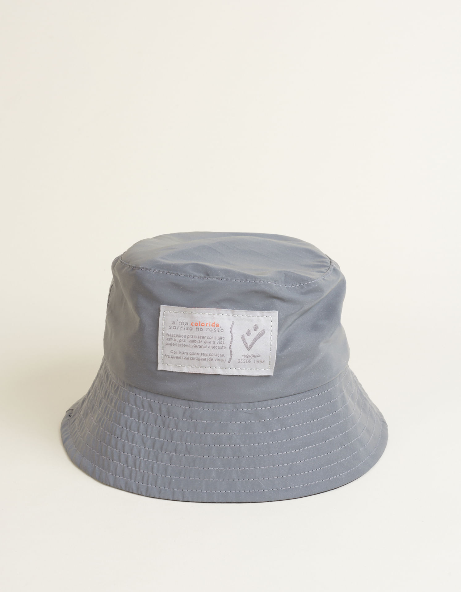 Chapéu Bucket Tecido Refletivo - Unica
