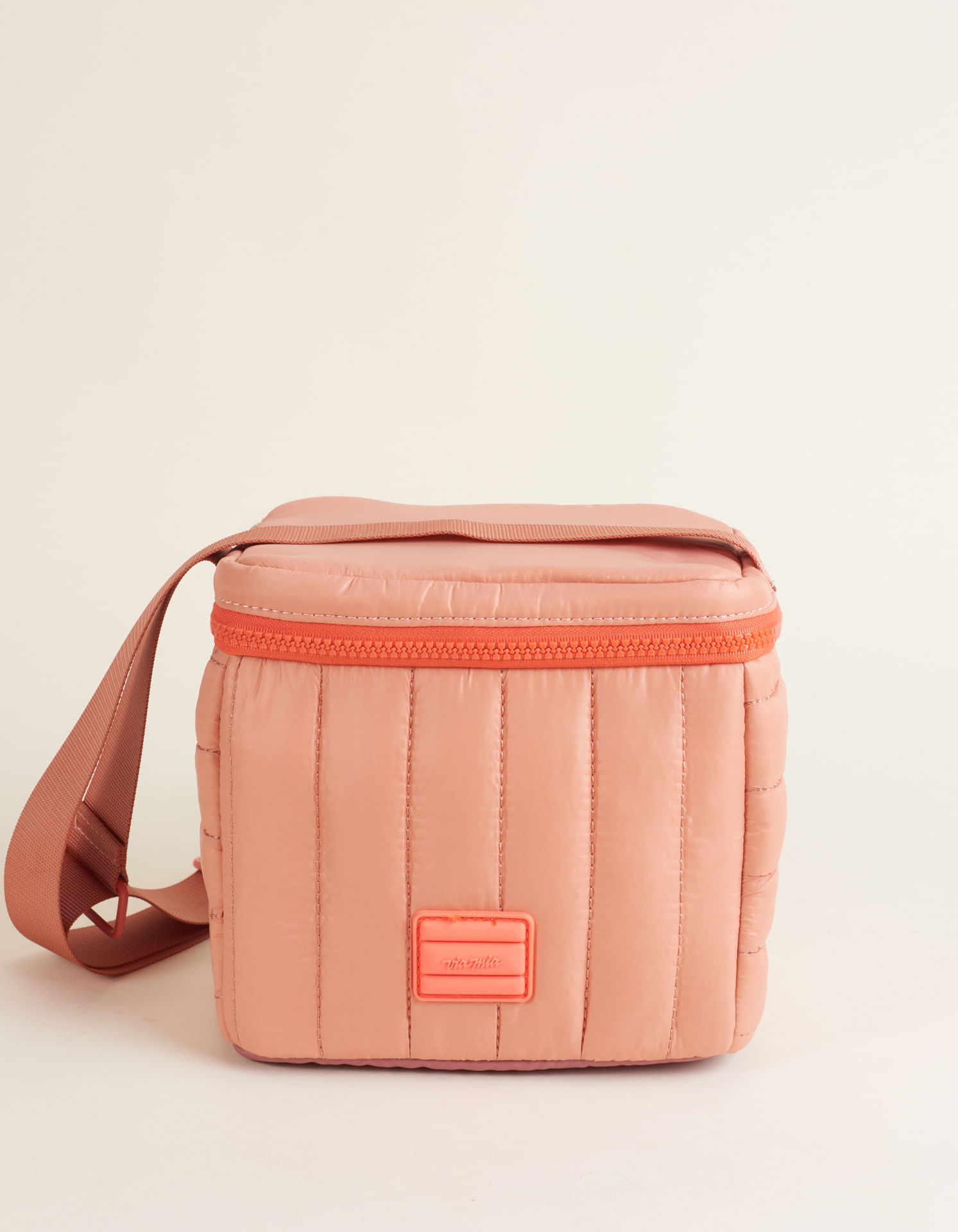 Marmiteira Matelassê Nylon - Rose