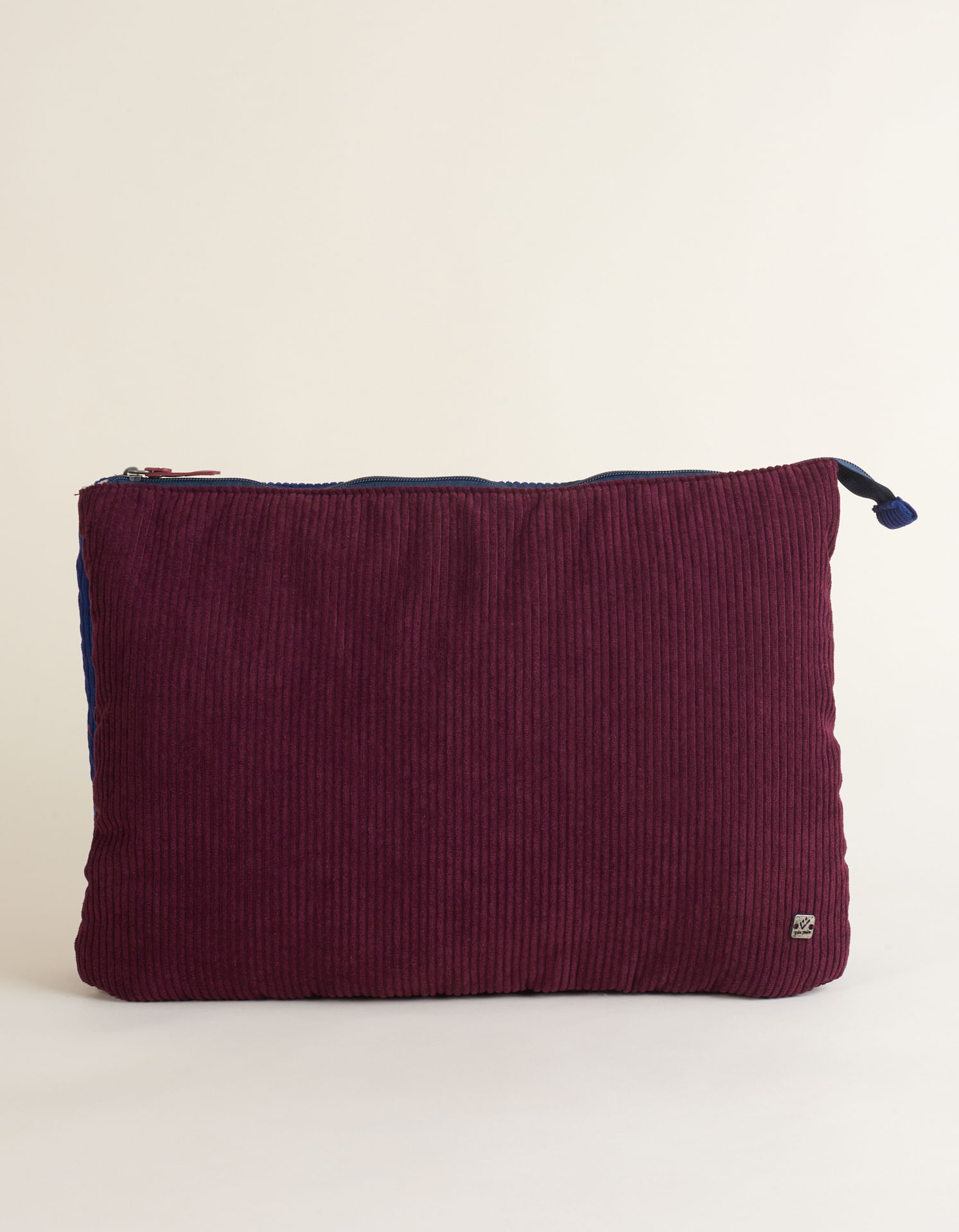 Porta Notebook Veludo - Bordo