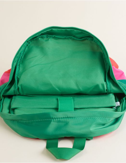mochila tradicional estampa exclusiva listras - viamia