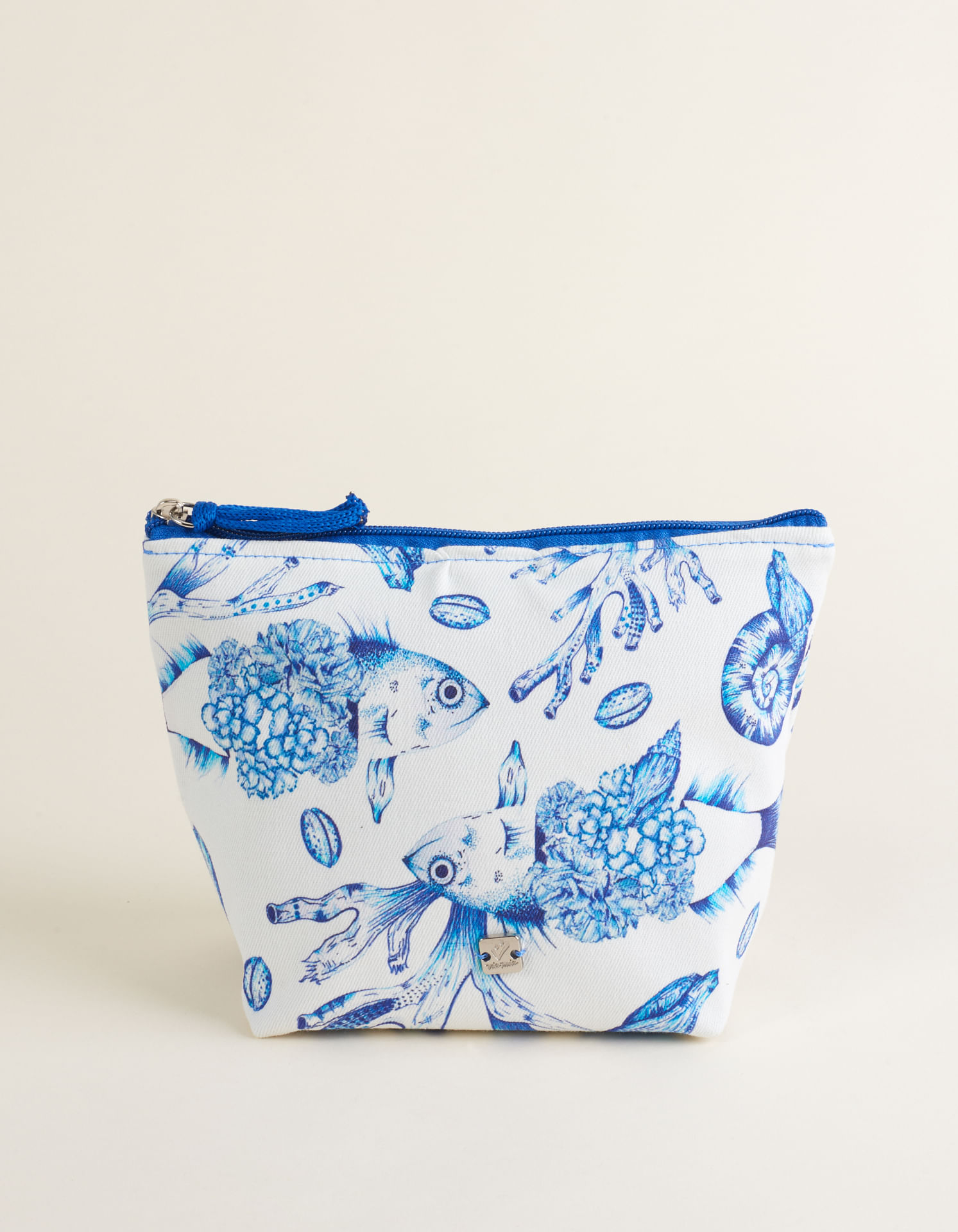 Necessaire Estampada - Peixes