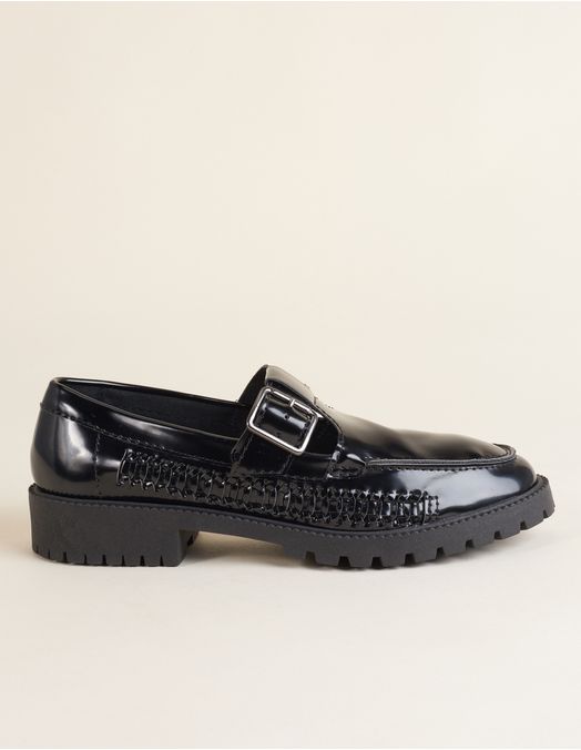 Mocassim mary jane soft com fivela - viamia