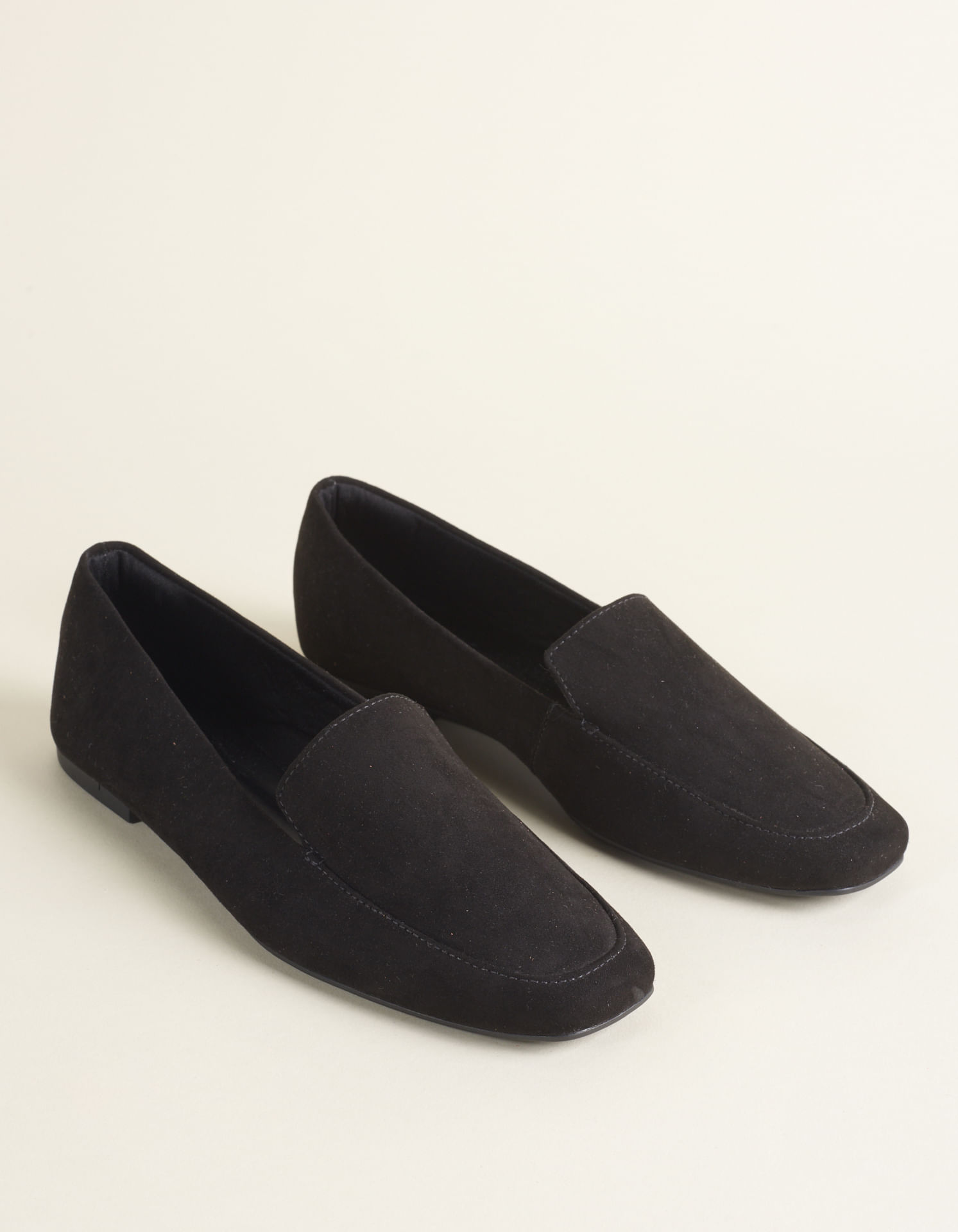 Mocassim Via Mia - Preto