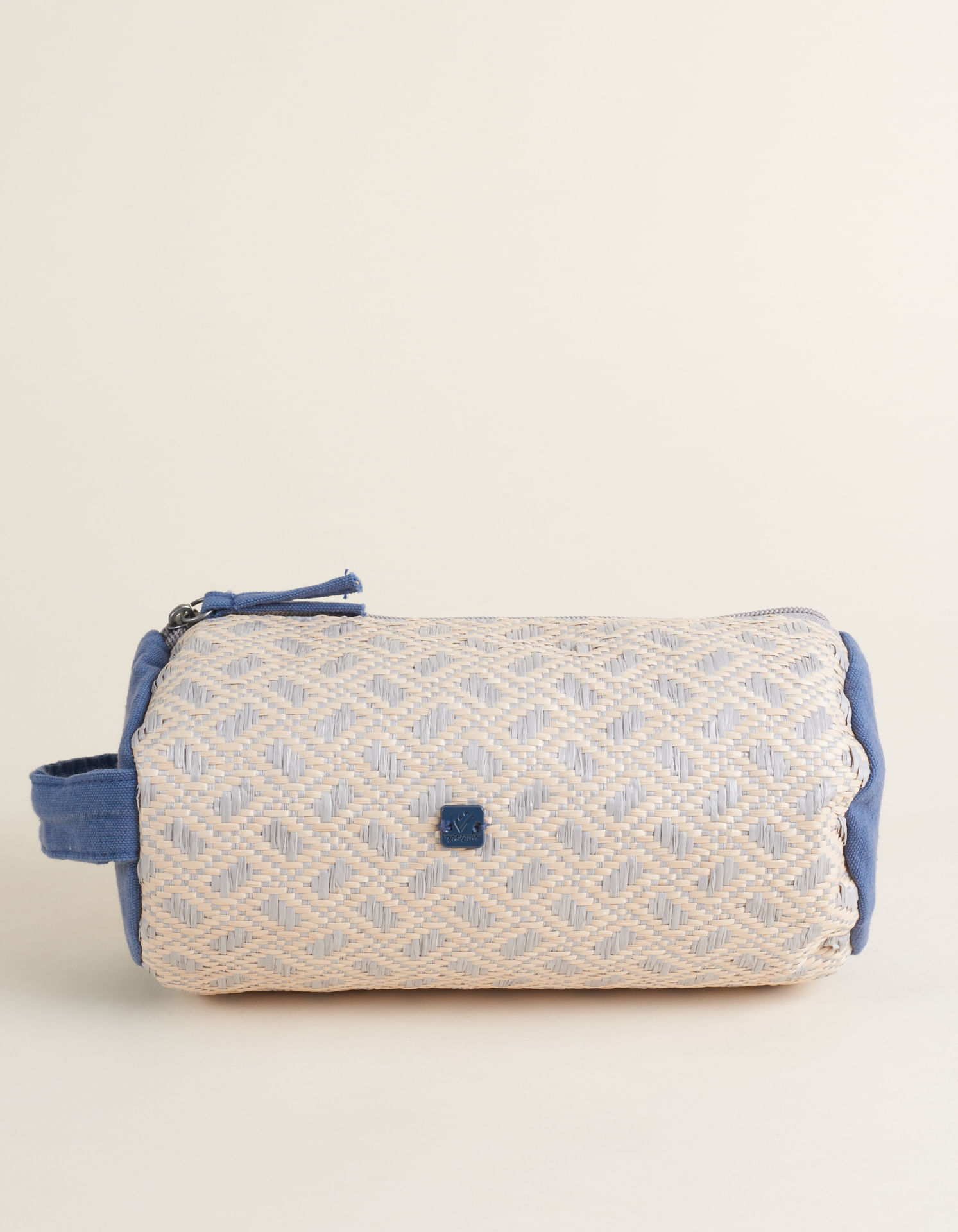 Necessaire Em Ráfia étnica - Acqua