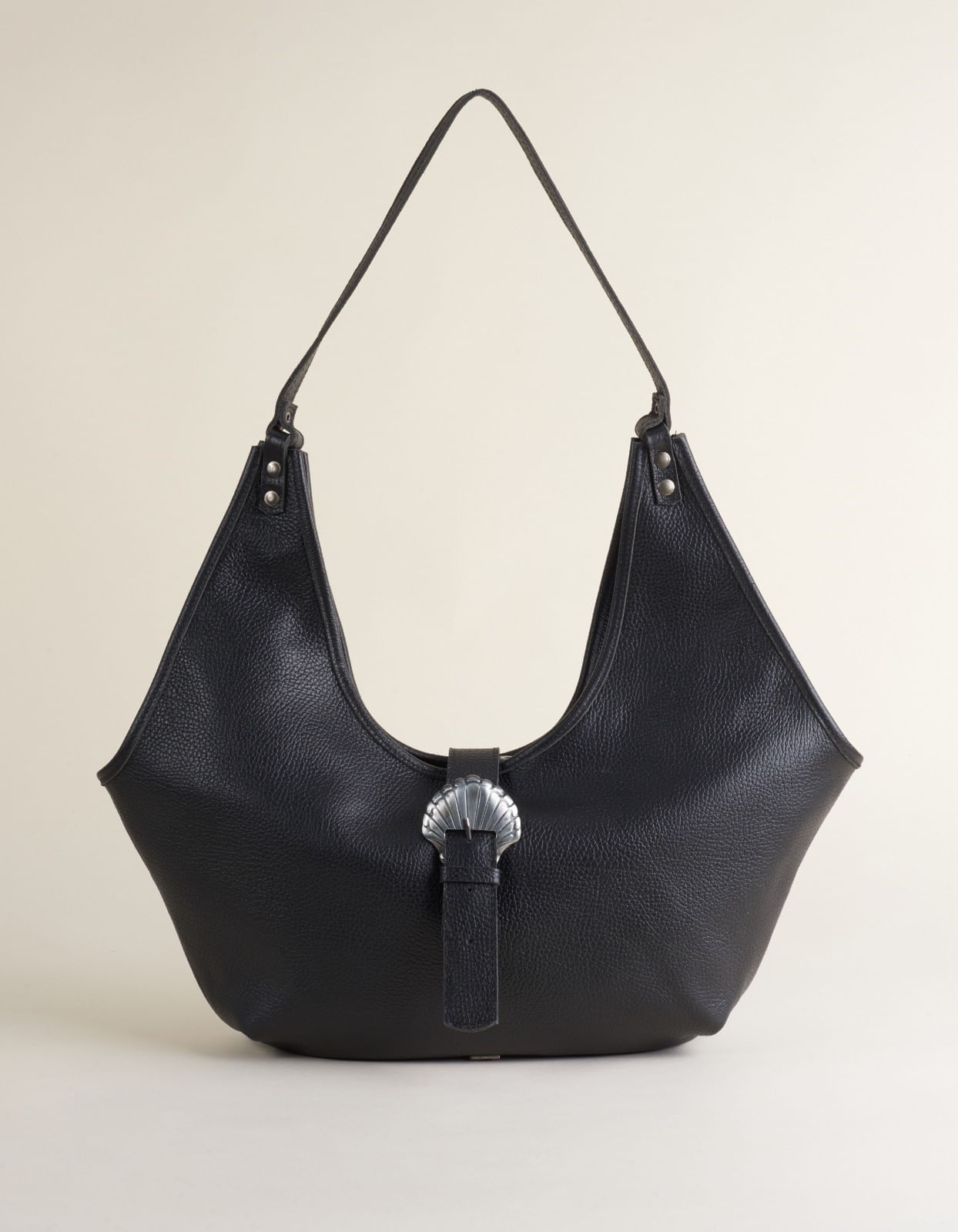 Bolsa Grande Concha - Preto