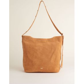 Collab-Leticia-Spiller-Bolsa-Grande-Couro-Camurca-na-cor-Caramelo