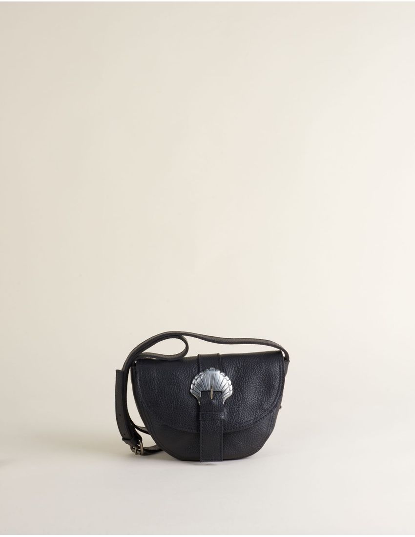 Collab-Leticia-Spiller-Bolsa-Pequena-Couro-Concha-na-cor-Preto