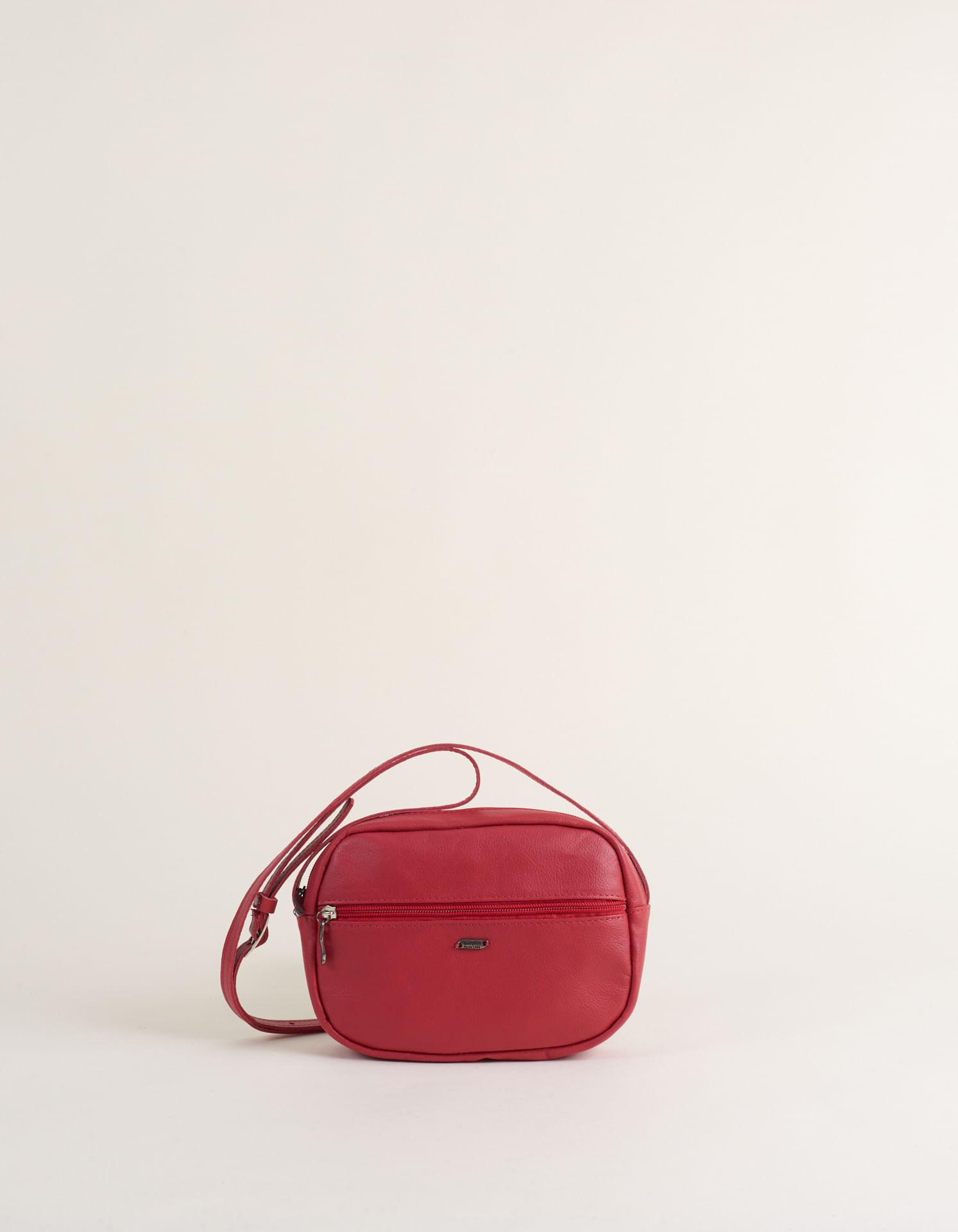 Bolsa Pequena Couro Bolso Frontal - Melancia