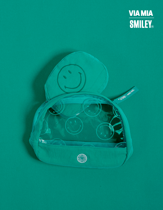 Collab Smiley + Kit Necessaires Bordada - Verde