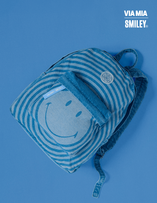 Collab Smiley + Mochila Jeans - Jeans