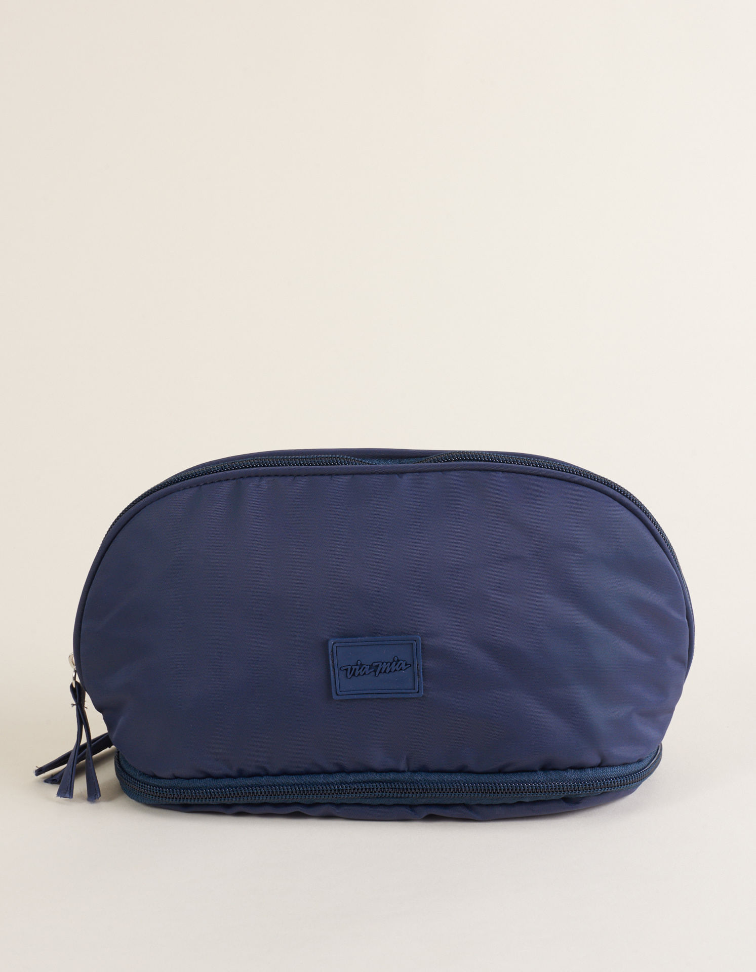 Necessaire Nylon Com Divisórias - Marinho