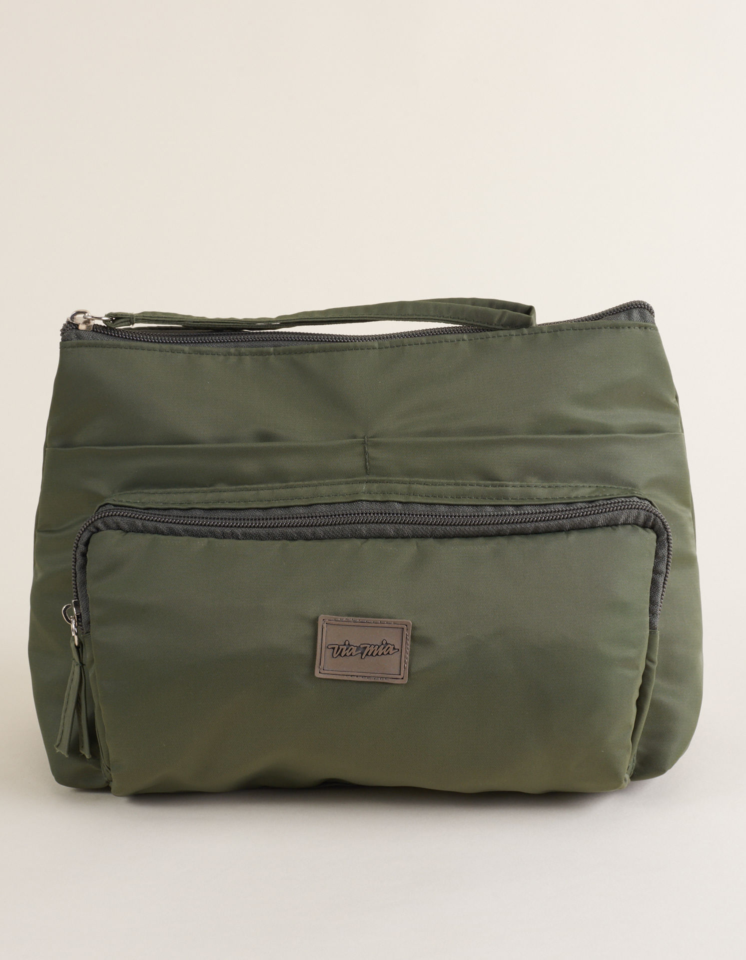 Necessaire Nylon Com Bolsos - Militar