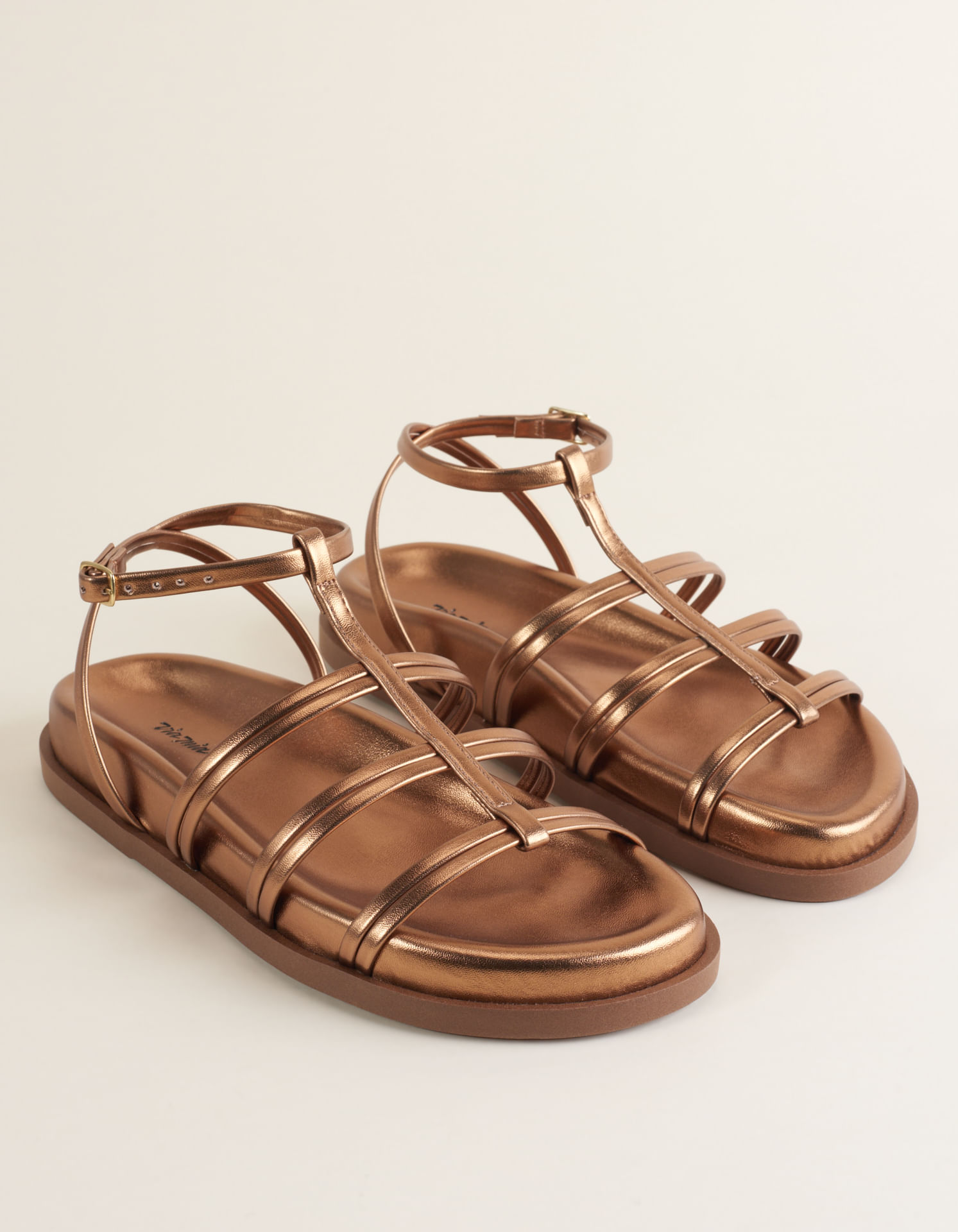 Papete Em Soft Metalizado - Bronze