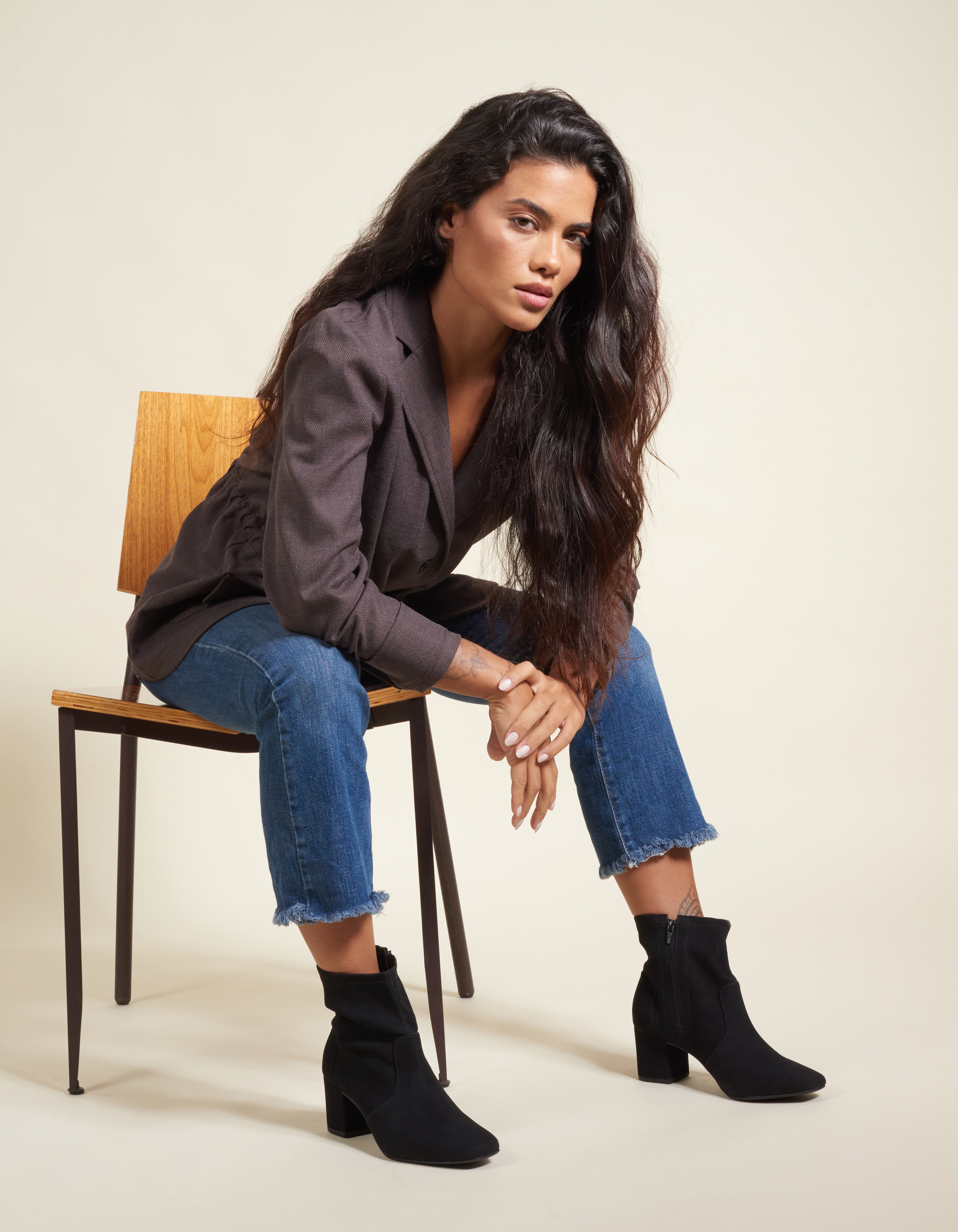 Bota Cano Curto Soft - Preto