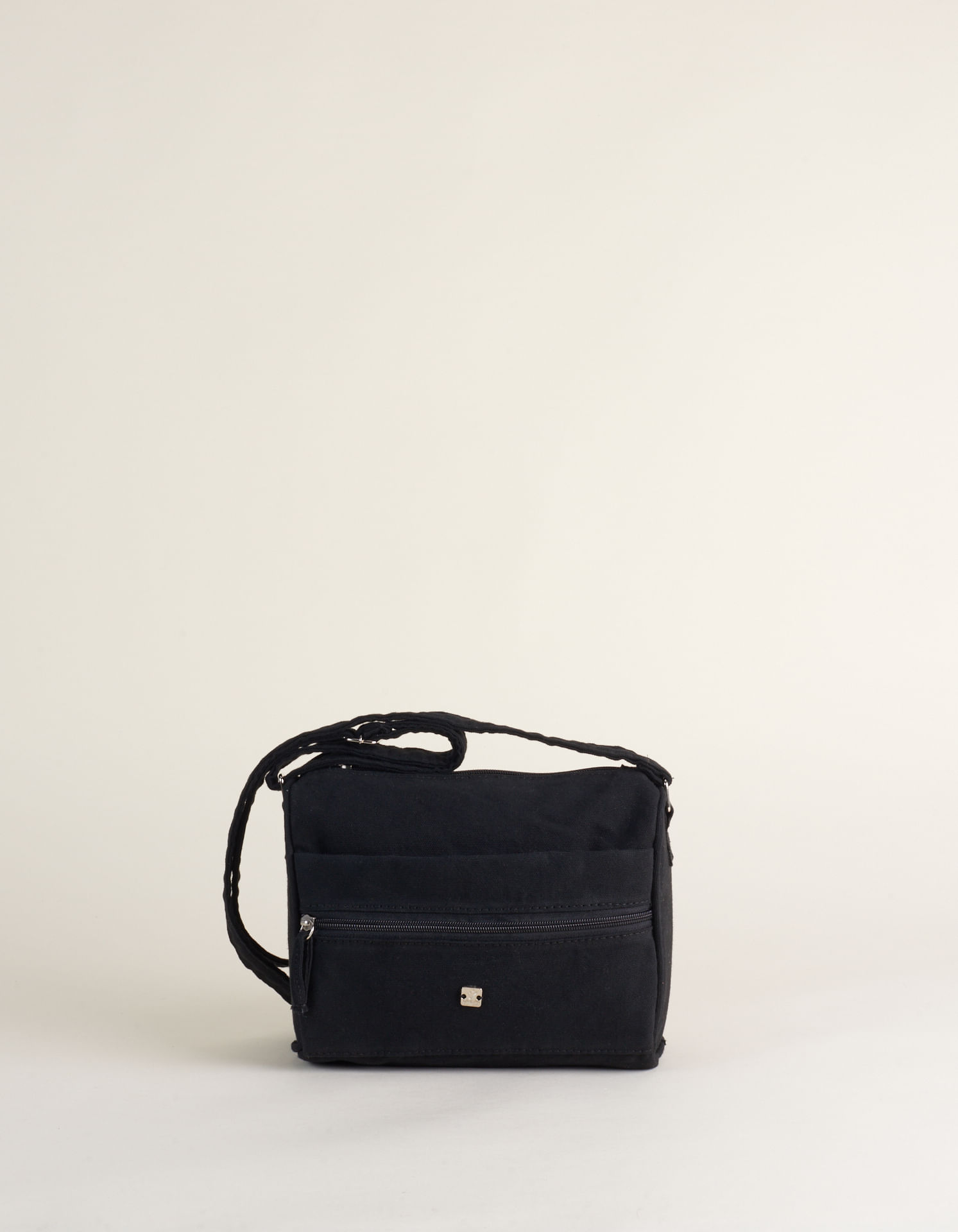 Bolsa Tecido Cadarço No Tom - Preto